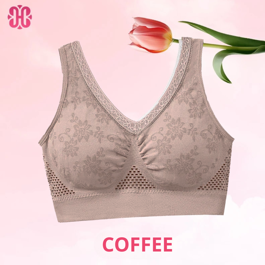 Hana Bra - Pure Comfy Buttonless Lifting Bra