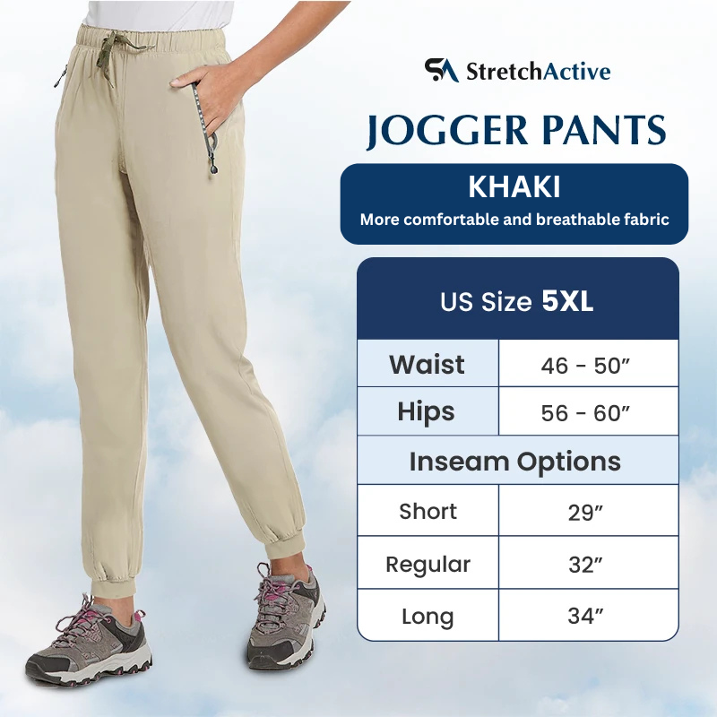 StretchActive - Women's Ultra Stretch Breathable Casual Pants
