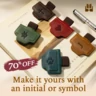 BygoneMark - LAST DAY 70% OFF - Personalized Magnetic Leather Pen Holder Bookmark