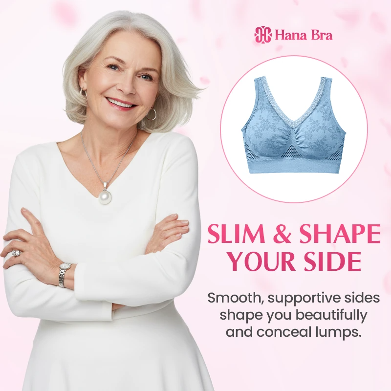 Hana Bra - Pure Comfy Buttonless Lifting Bra