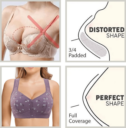 Daisy Bra - Comfortable & Convenient Front Button Bra