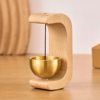 Magnetic Wooden Doorbell for All Materials