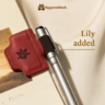 BygoneMark - LAST DAY 70% OFF - Personalized Magnetic Leather Pen Holder Bookmark
