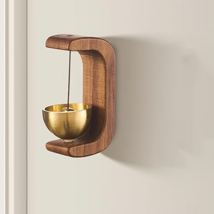 Magnetic Wooden Doorbell for All Materials
