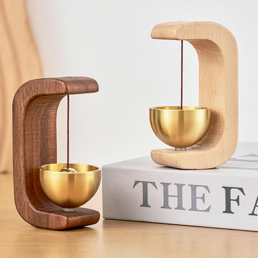 Magnetic Wooden Doorbell for All Materials